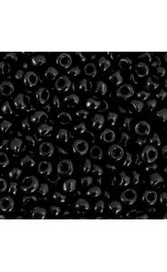 Seed beads 8/0 (3mm) Black